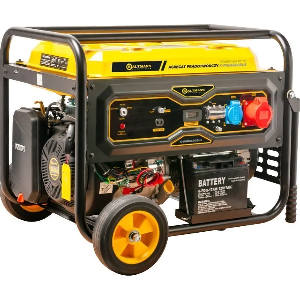 Генератор бензиновий KALTMANN K-PGB6500EU5 [157290] - фото 2