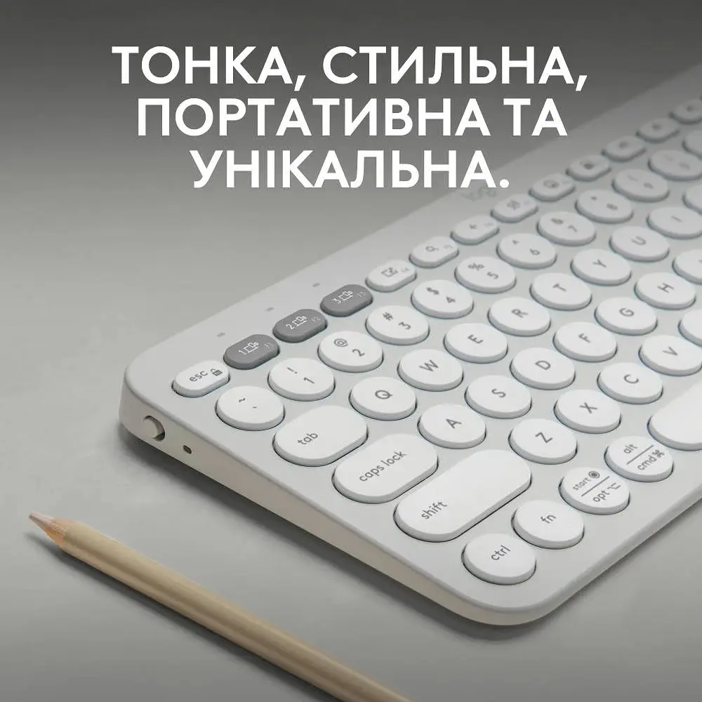 Клавиатура Logitech K380s Pebble Keys (L920-011852) - фото 4