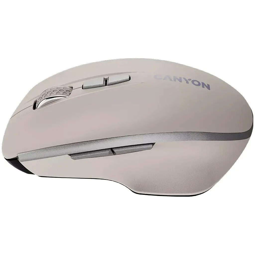 Мишка Canyon MW-21 Wireless Blue LED Cosmic Latte (CNS-CMSW21CL) - фото 2