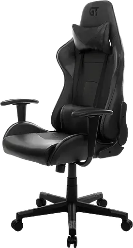 Геймерське крісло GT Racer чорне (X-2317 Black/Carbon Black) - фото 7