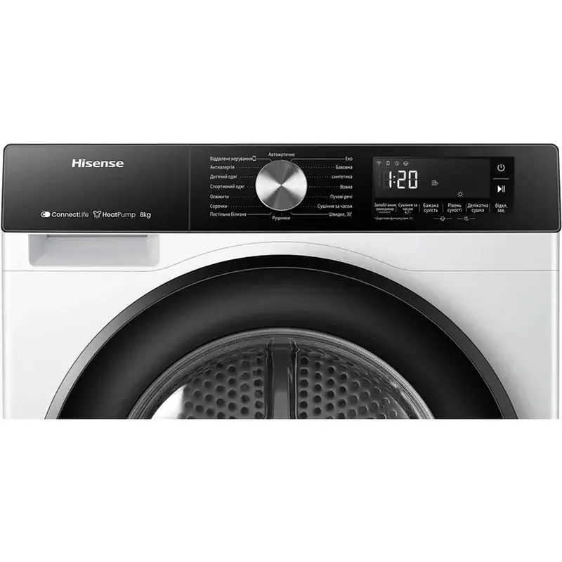 Сушильна машина HISENSE DH3S802BW3/UA - фото 6