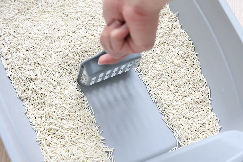 Біорозкладний наповнювач для котячих туалетів UniQ PETS Cat Litter Tofu Natural 5 кг - фото 8