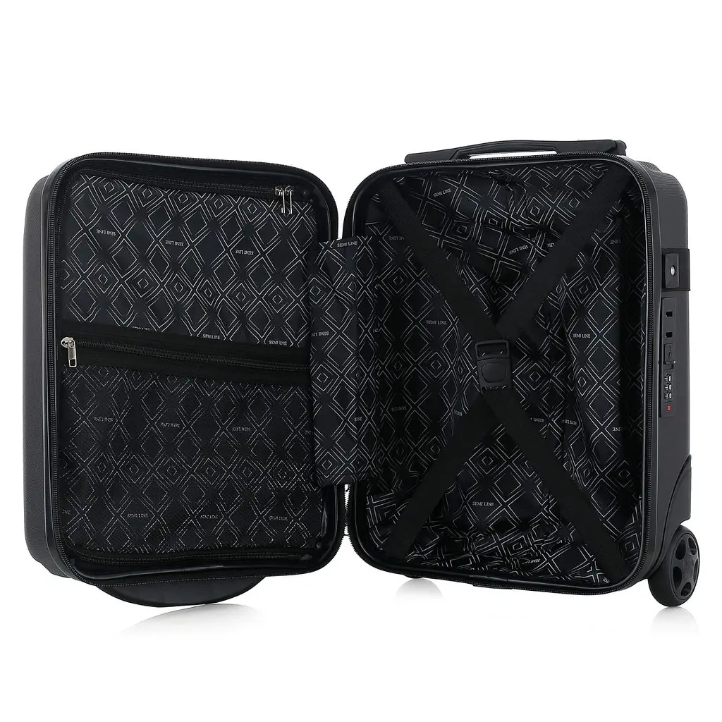 Валіза Semi Line 16" (XS) Black (T5984-2) - фото 6