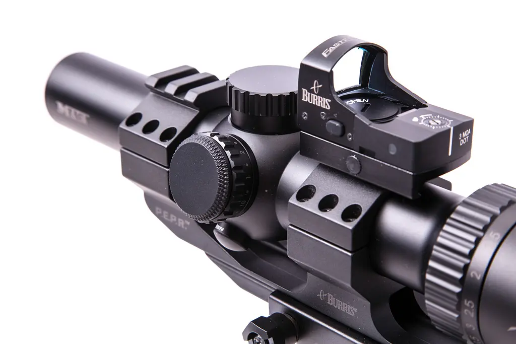 Приціл Burris M-Tac 1X-4X-24mm ILLUM Ball C / Q matte W / FF - фото 4