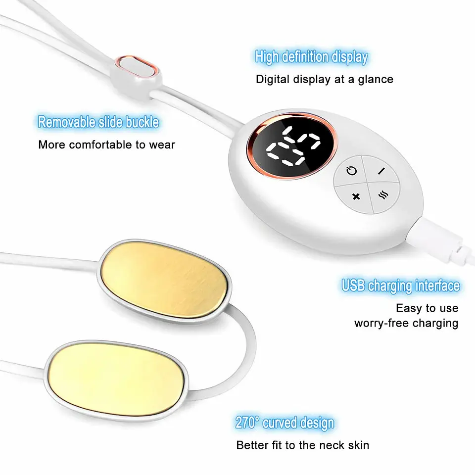 Універсальний масажер для імпульсного масажу шиї Neck Massager DZ-02 - фото 4