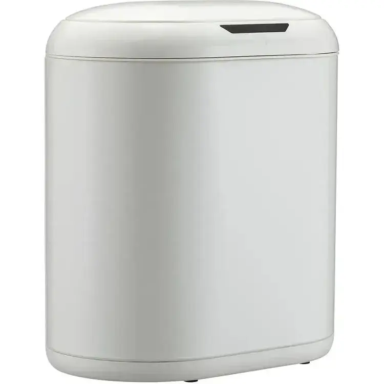 Відро для сміття сенсорне овальне Mixxus Premium Topper-TC0112 12л white MI7082, Білий