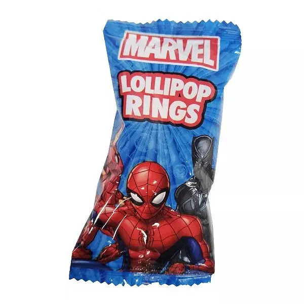 Льодяники Marvel Halloween Lollipop Rings 192 g - фото 5