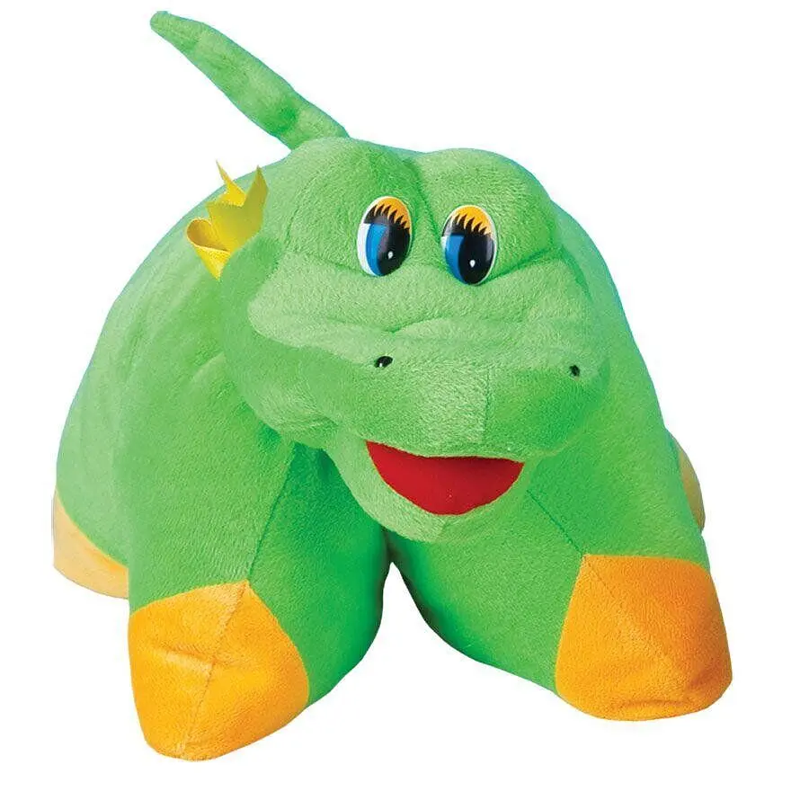 Подушка-трансформер крокодил 37см - фото 2