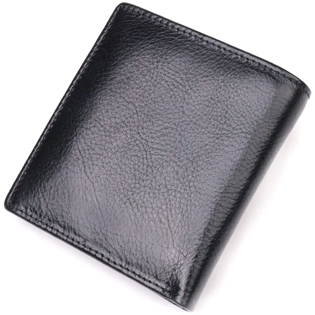 Чоловічий шкіряний гаманець ST Leather 9х10х1 см acs0024019 - фото 2