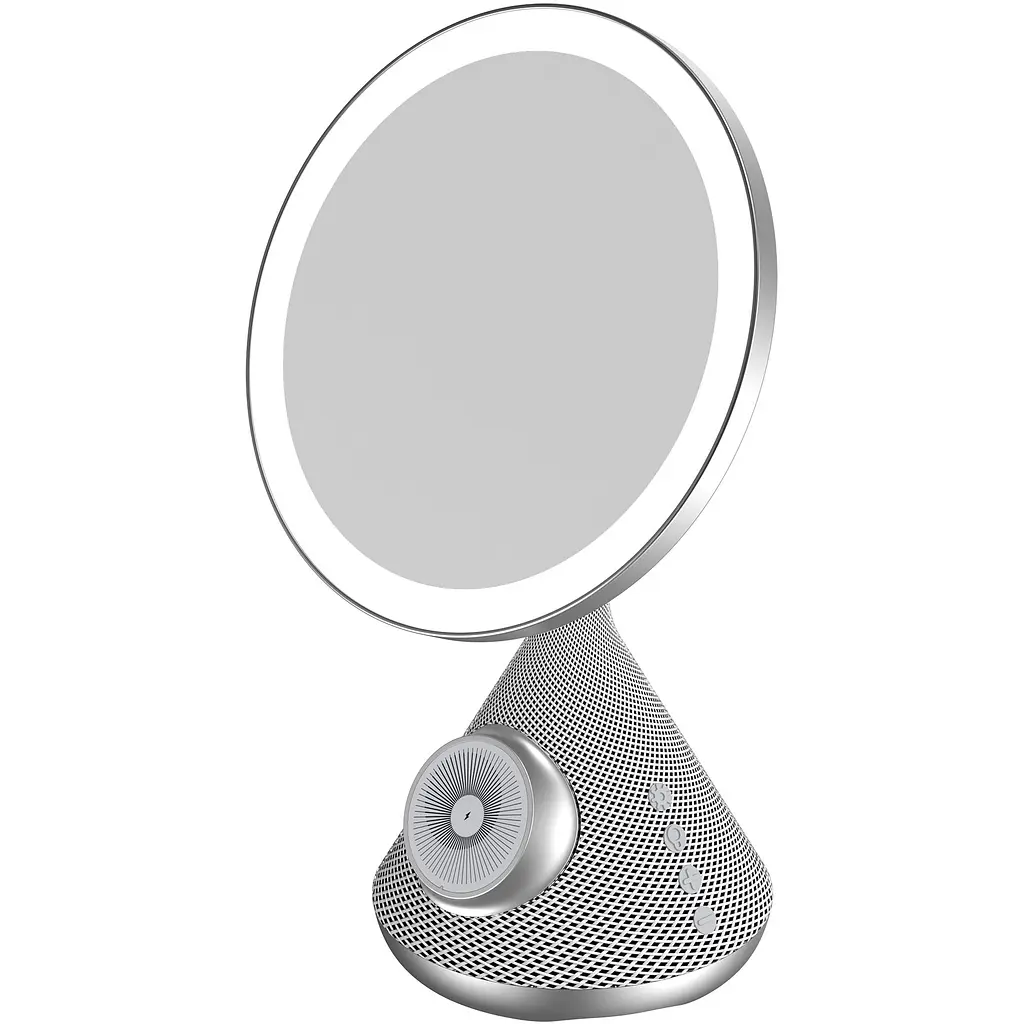 Набір Havit HDK88 Beauty Set 5 в 1 фен, дзеркало, зарядка, динамік (HV-HDK88-WHGY) - фото 7