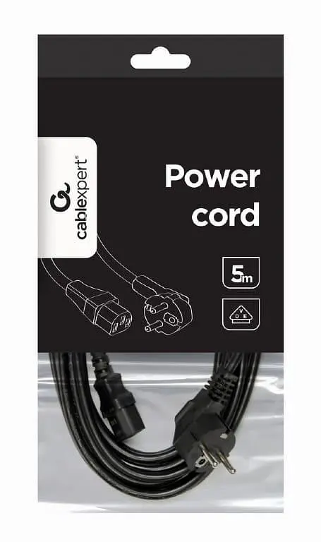 Кабель живлення Cablexpert PC-186-VDE-5M, 5 м (PC-186-VDE-5M) - фото 3