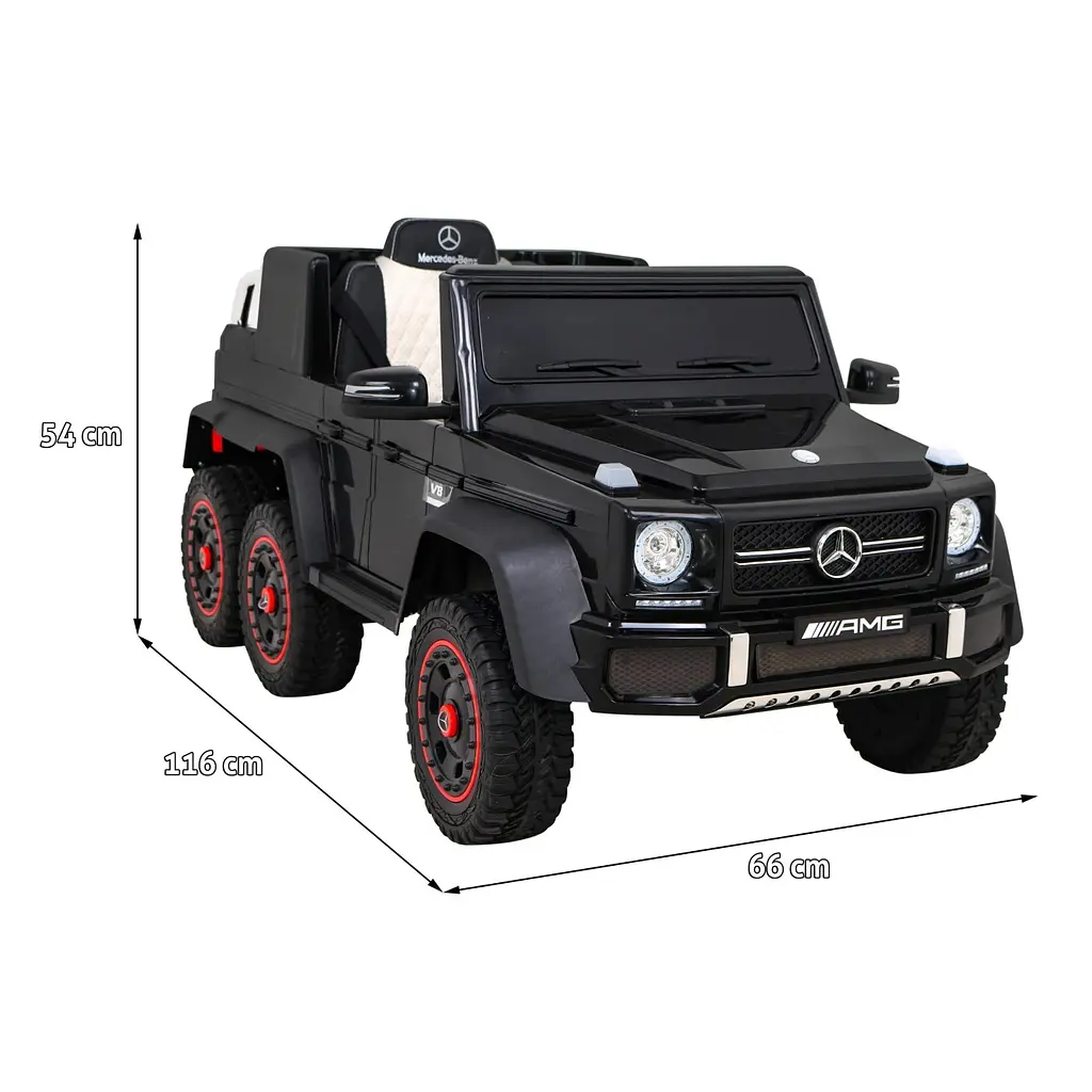 Электромобиль Ramiz Mercedes G63 AMG 12 В, красный (PA.G63.CR) - фото 12