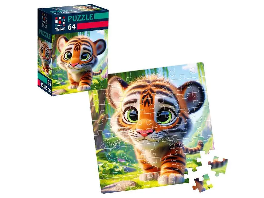 Пазли VLADI TOYS Миле тигреня DT1234-15 - фото 2