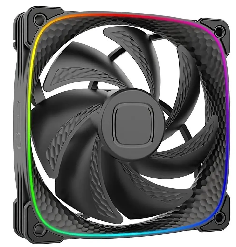 Вентилятор Geometric Future Squama 2503 120mm ARGB (GEO-S2503B-1) Black - фото 4