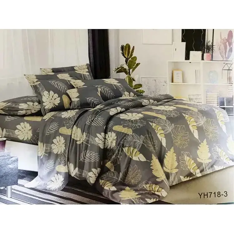 Комплект постільної білизни TIMETOSLEEP Євро (2нав. 70х70) PL арт.YH 718-3 Поліестер