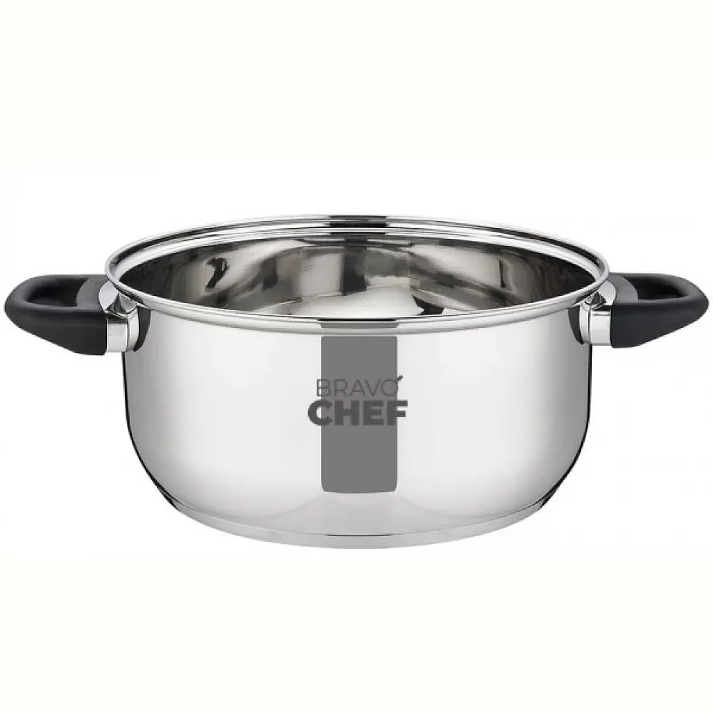 Каструля Bravo Chef L"Appetit, з кришкою, 18 см, 1,8 л (BC-2003-18) - фото 2