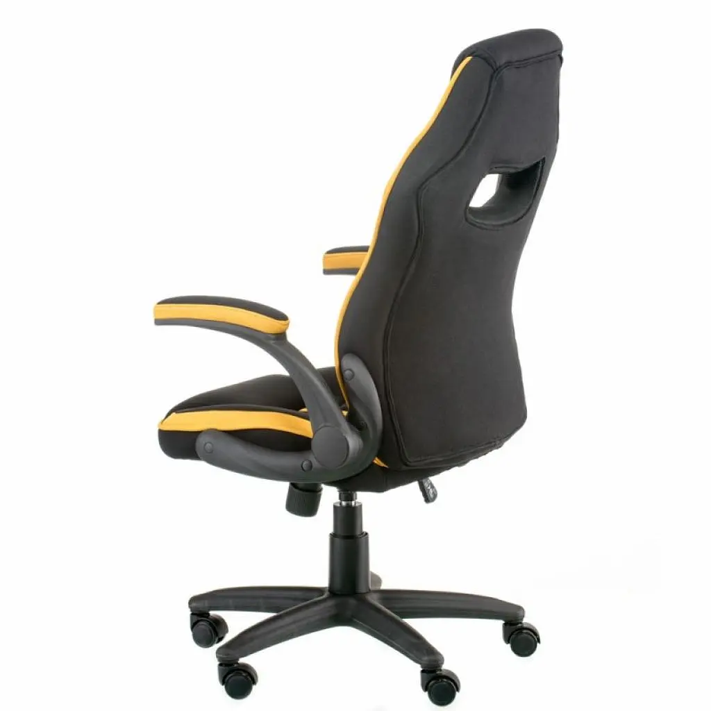 Крісло ігрове Special4You Prime black/yellow (E5548) - фото 7