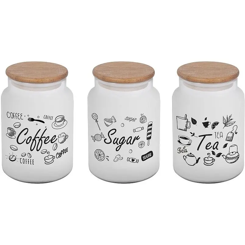 Банка Herevin Ice Colour Tea-Coffee-Sugar 890 мл  (232001-262) - фото 4