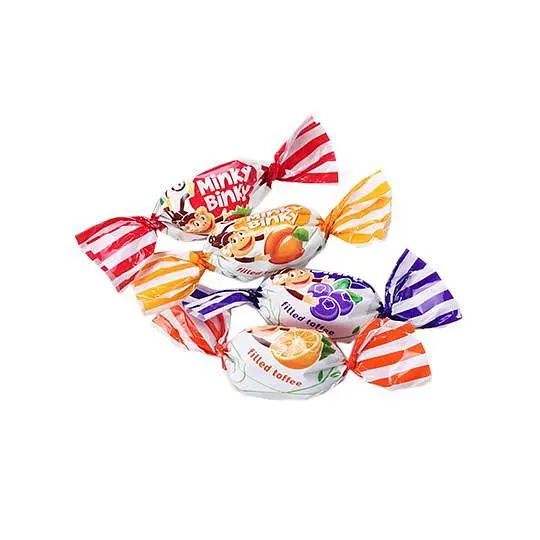Ірис Roshen Minky Binky з желейною начинкою 1 кг - фото 2