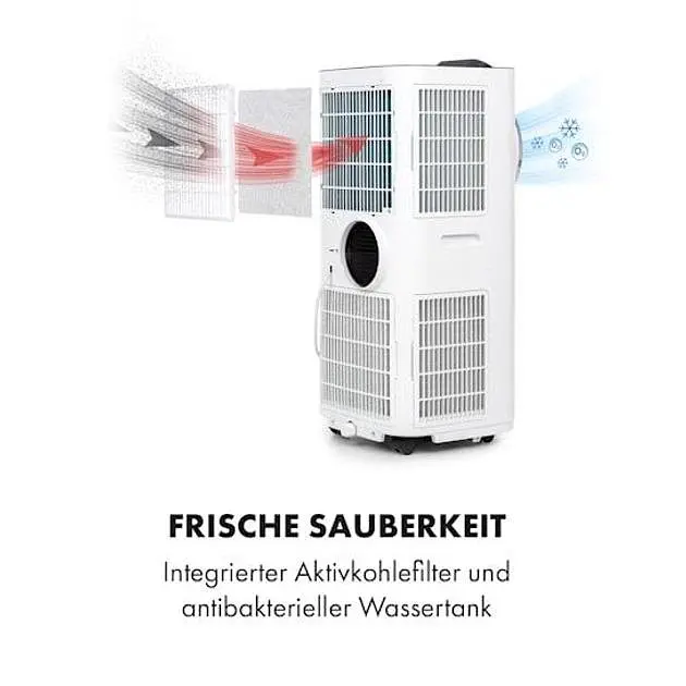 Кондиционер мобильный Klarstein Kraftwerk Smart 12K (10034664) - фото 7