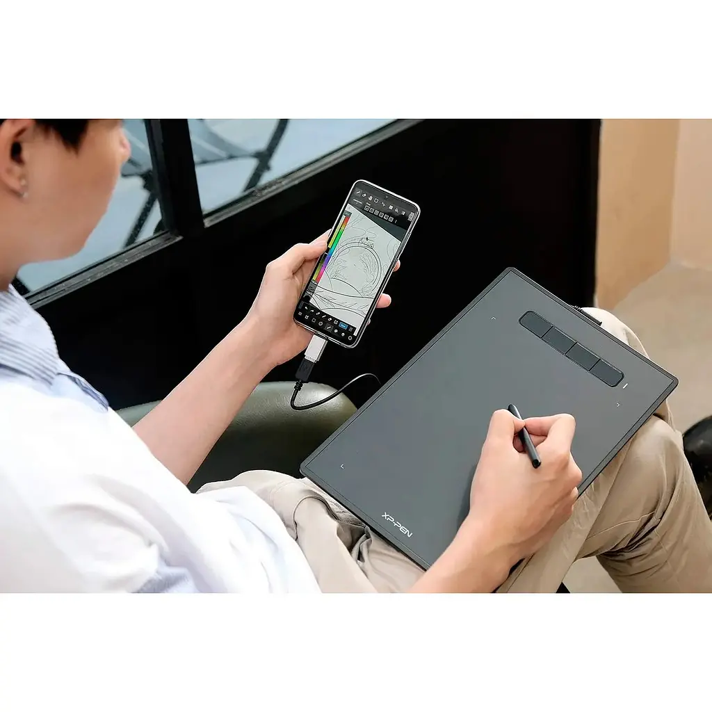 Графічний планшет XP-Pen Star G960S Black [127118] - фото 11