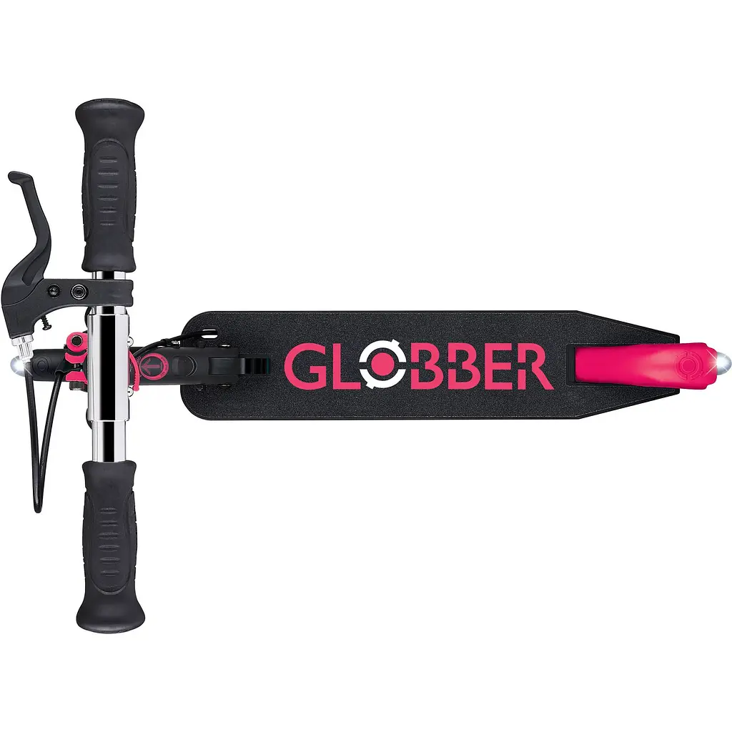 Самокат Globber Flow Element Junior Lights 50 кг чорно-рожевий (729-110) - фото 7