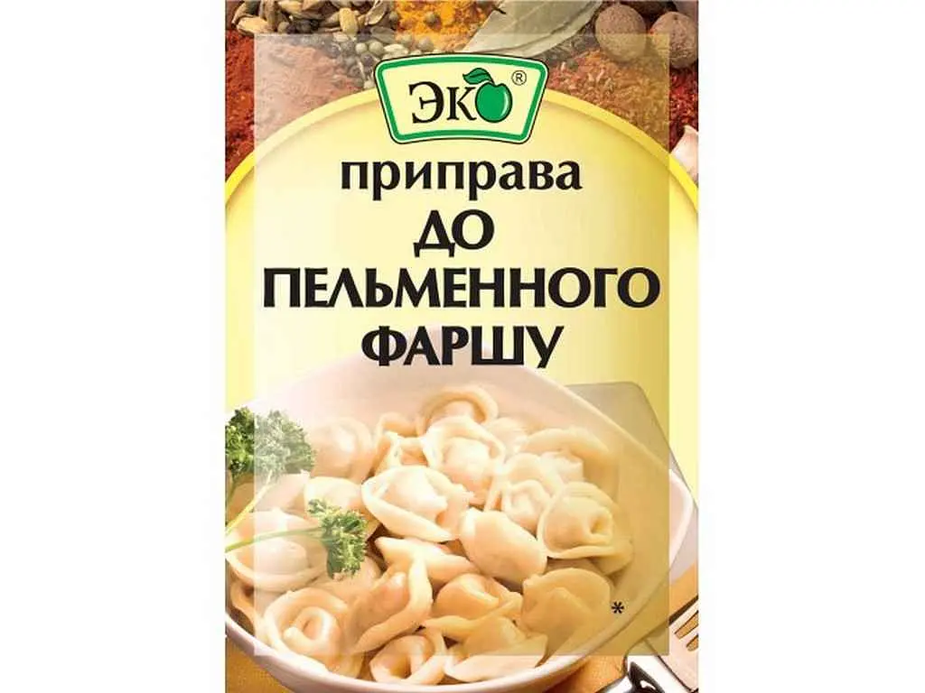 Приправа ЕКО до фаршу для пельменів 20 г
