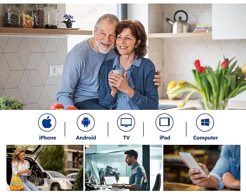 Камера відеоспостереження для вулиці XPRO PTZ з поворотним механізмом Wi-Fi CF26, 4 мм + 12 мм HD1080P 2 MP (41560-15964_1423) - фото 9