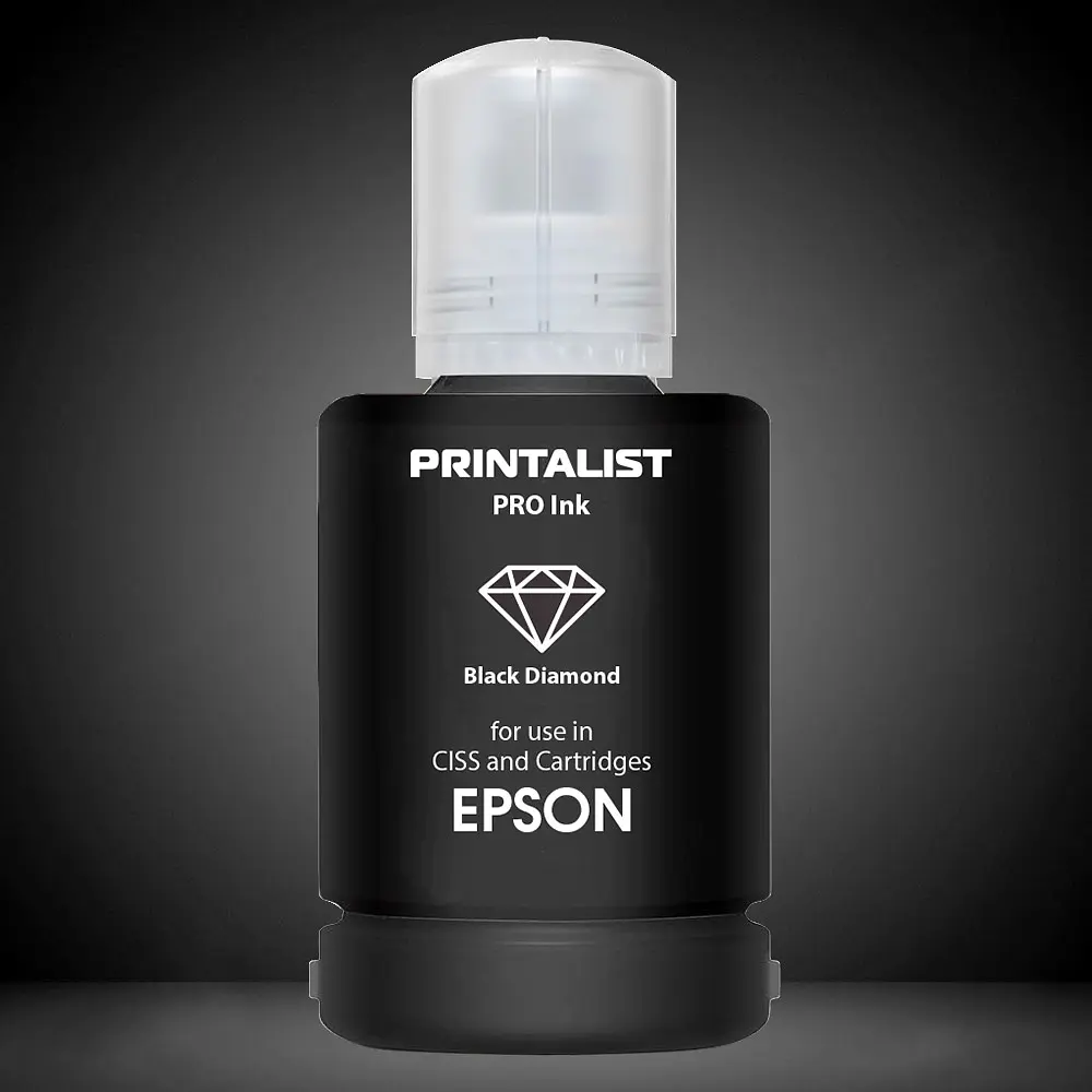 Чорнило PRINTALIST для Epson 140г Black водорозчинне (PL-INK-EPSON-B) - фото 6