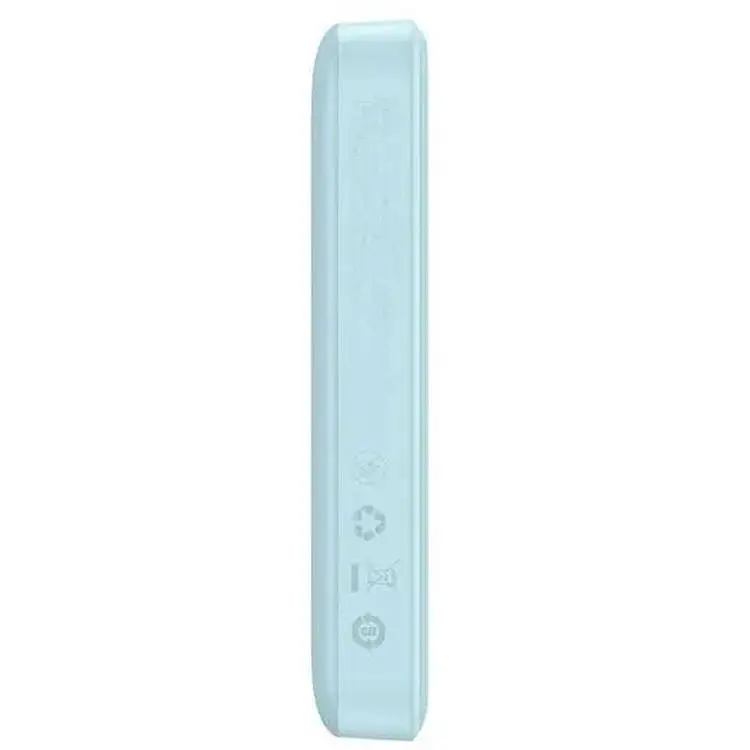 Портативна батарея Baseus Magnetic Mini Wireless Fast Charge Power Bank 10000 mAh 20W PPCX030003 Blue - фото 3