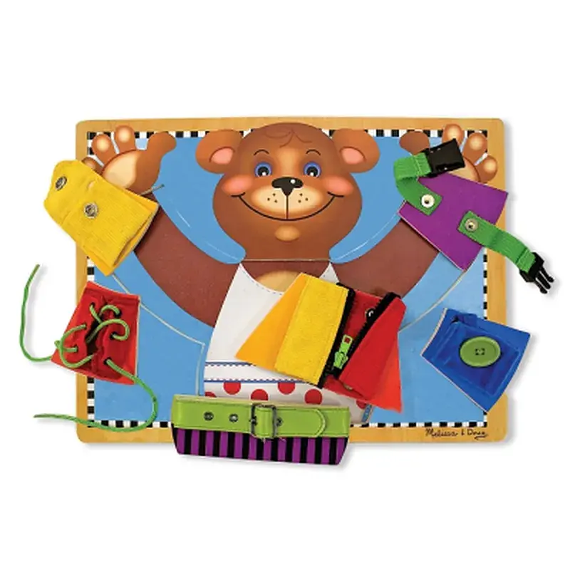 Розвиваюча іграшка Melissa&Doug Дошка - застібки (MD3784) - фото 3