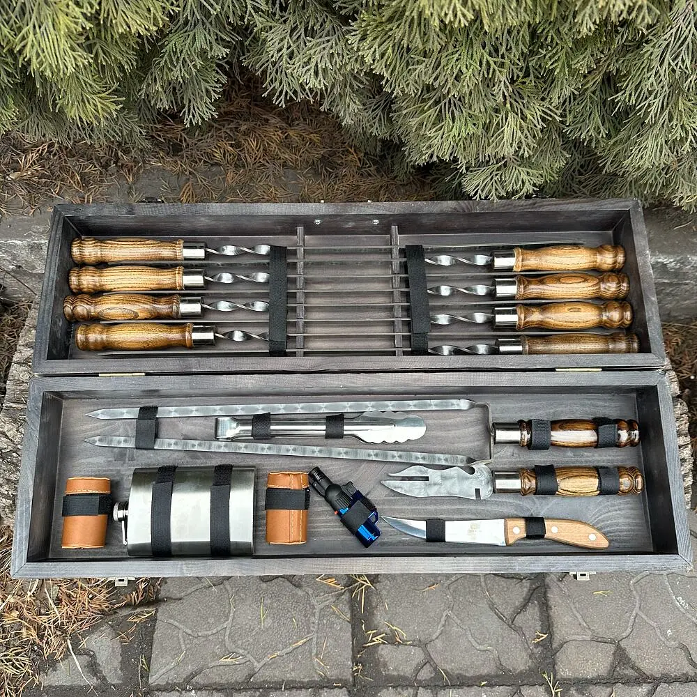 Подарунковий набір Mzavod Мисливець темна текстура - фото 5