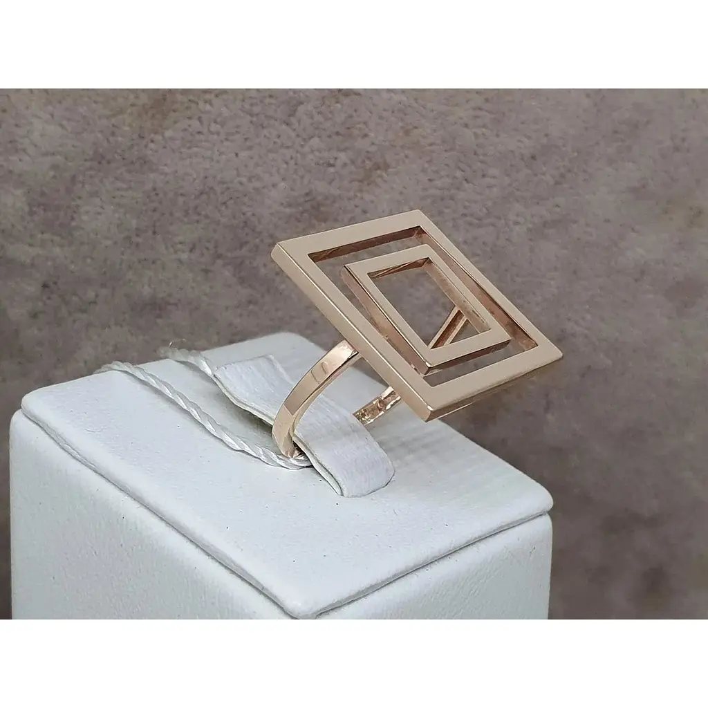 Золоте кільце Родинні коштовності. 111773 18,5 - фото 4