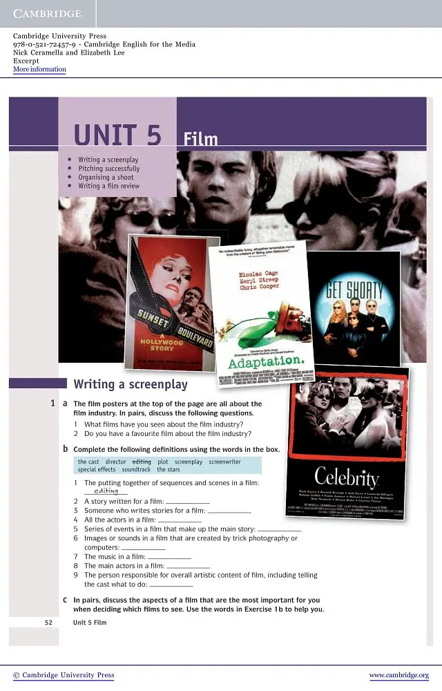 Cambridge English for Media SB with Audio CD - фото 2