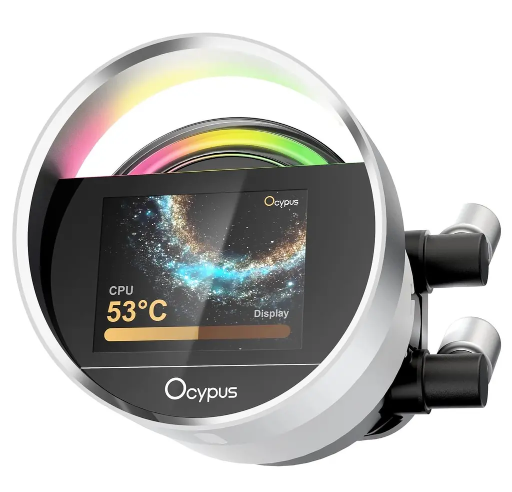 СВО Ocypus Sigma L24 ARGB White (SIGMA-L24-WH2AAWWN00X-GL) - фото 3