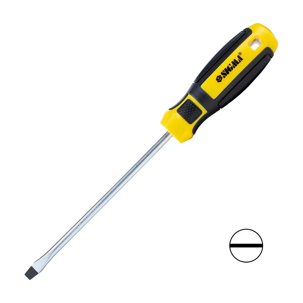 Викрутка Sigma Mega шліцьова CrV SL 6.0 × 150 мм (4009271)