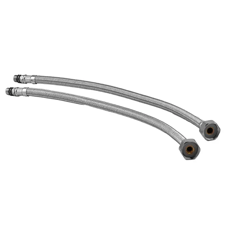 Змішувач s43 Ø40 для кухні гусак гофрований на гайці TAU SM-4B644C (9843150) - фото 8