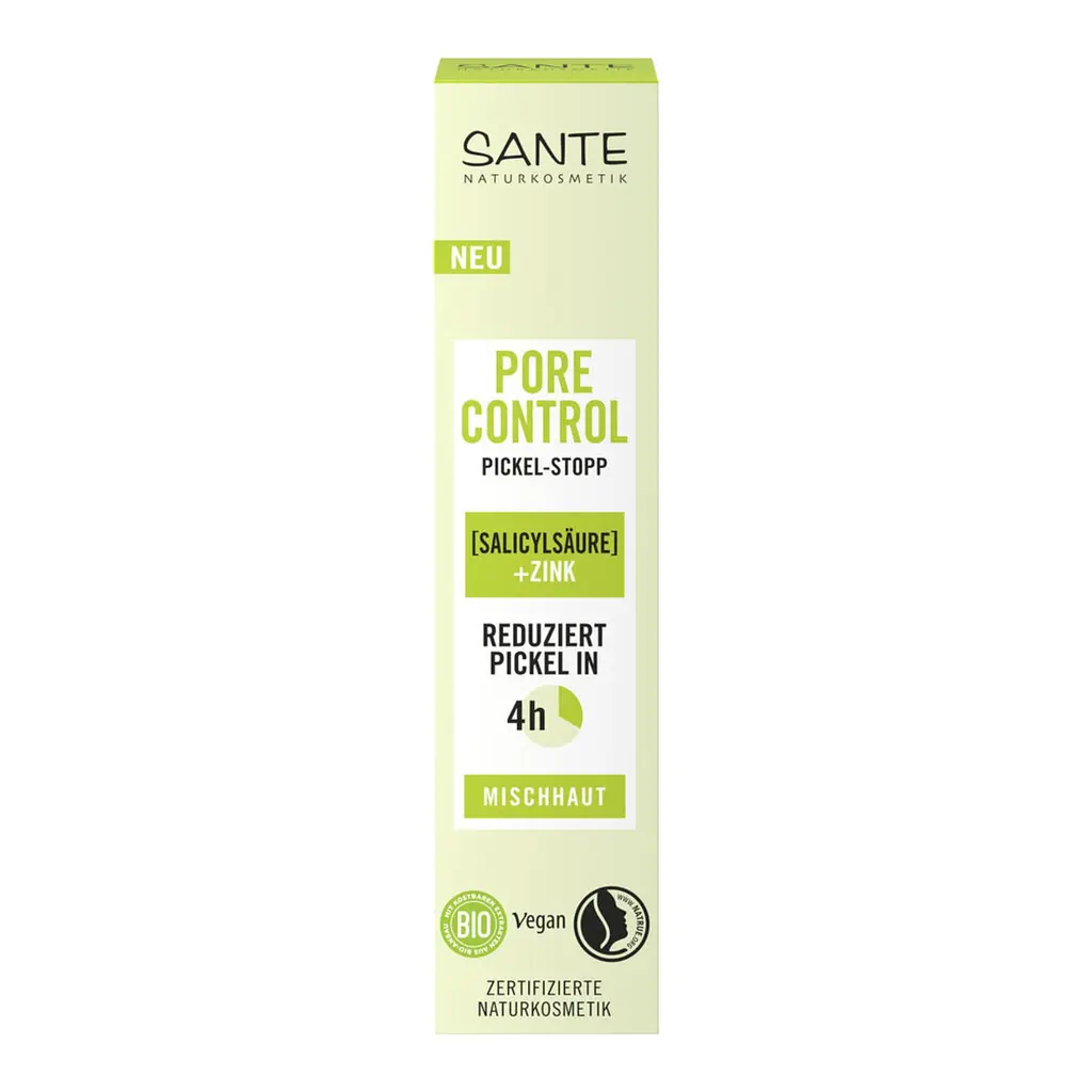 БІО-Засіб від прищів швидкої дії Pore Control антибактеріальний з Цинком SANTE 15 мл