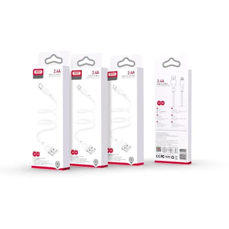 Дата кабель USB 2.0 AM to Lightning 1.0m 2.4A XO (CB-23UL) - фото 2