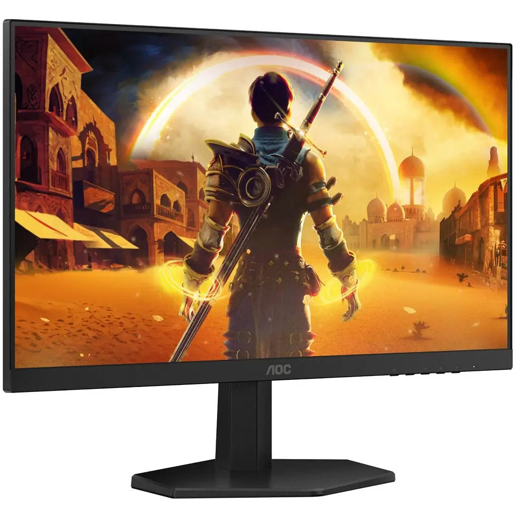 Монітор TFT 23.8" AOC 24G42E, Fast IPS, 180 Гц, HDMI, DP, чорний (24G42E) - фото 7