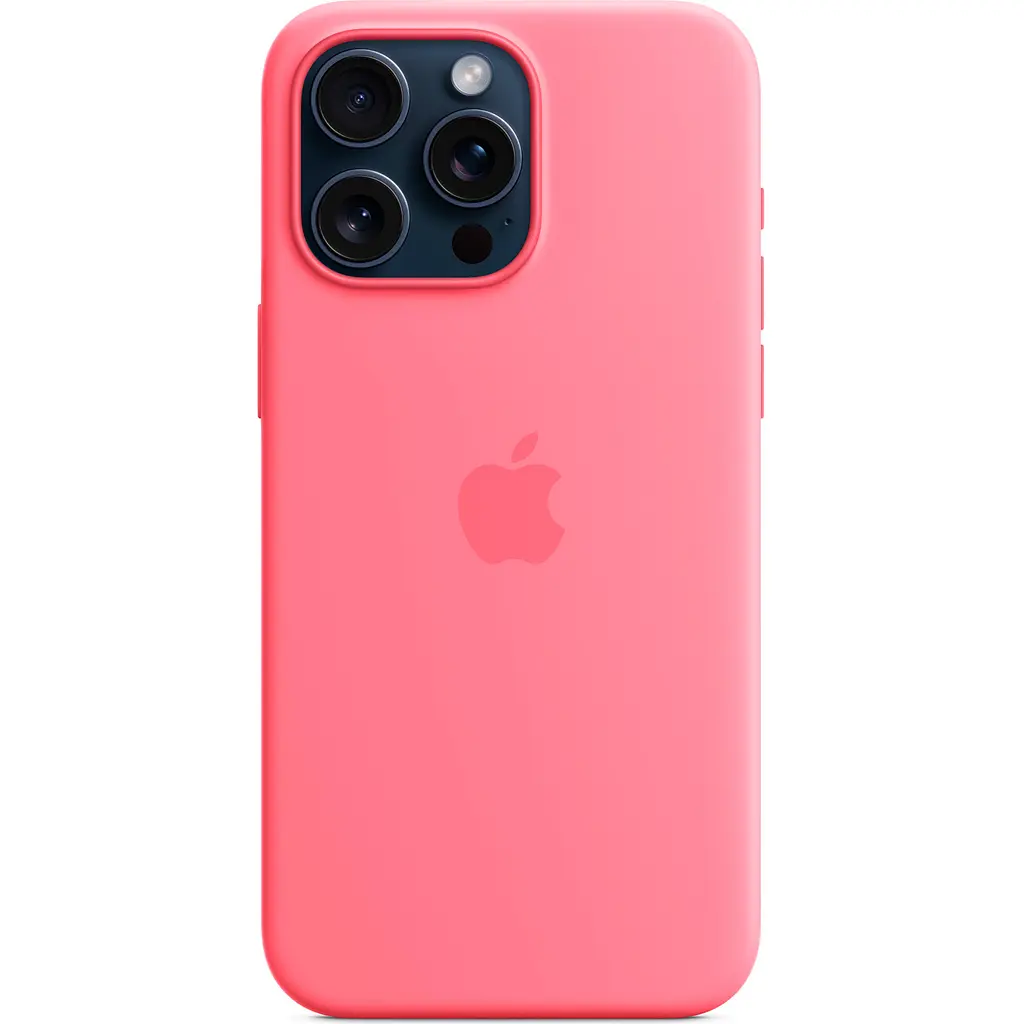 Чохол Silicone Case with MagSafe для Apple iPhone 15 Pro Max Pink AAA [105765] - фото 2