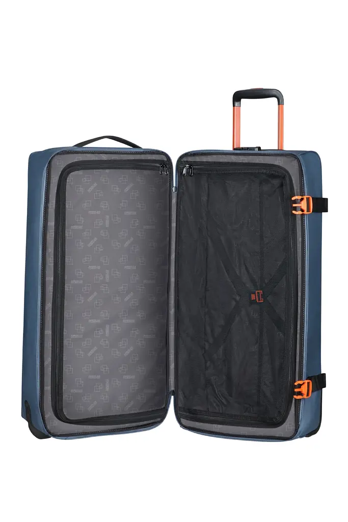 Дорожня Сумка На Колесах American Tourister URBAN TRACK NAVY/ORANGE 78,5x44x42 MD1*31203 - фото 2