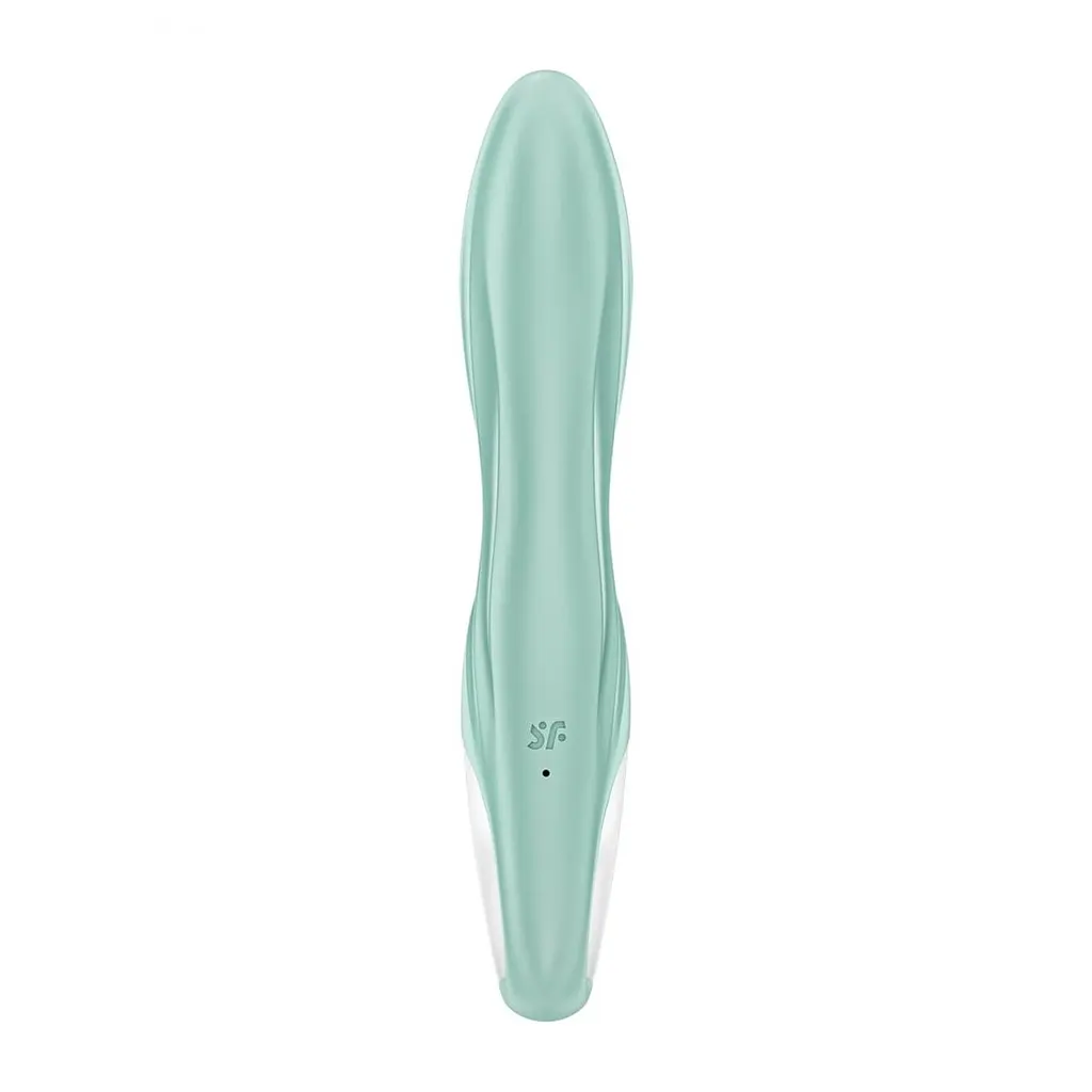 Вибратор-кролик Satisfyer Air Pump Bunny 5+ 21.5х3.6 см мятный - фото 4