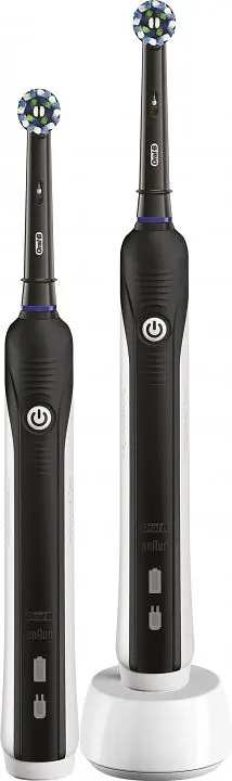 Подарочный набор Oral-B Электрическая зубная щетка Pro 1, черный - фото 2
