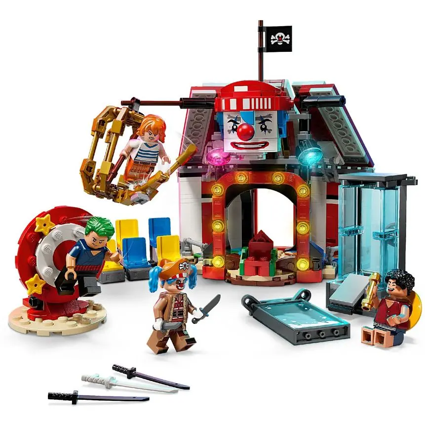 Конструктор LEGO One Piece Цирковая палатка клоуна Багги 573 детали (75637) - фото 3