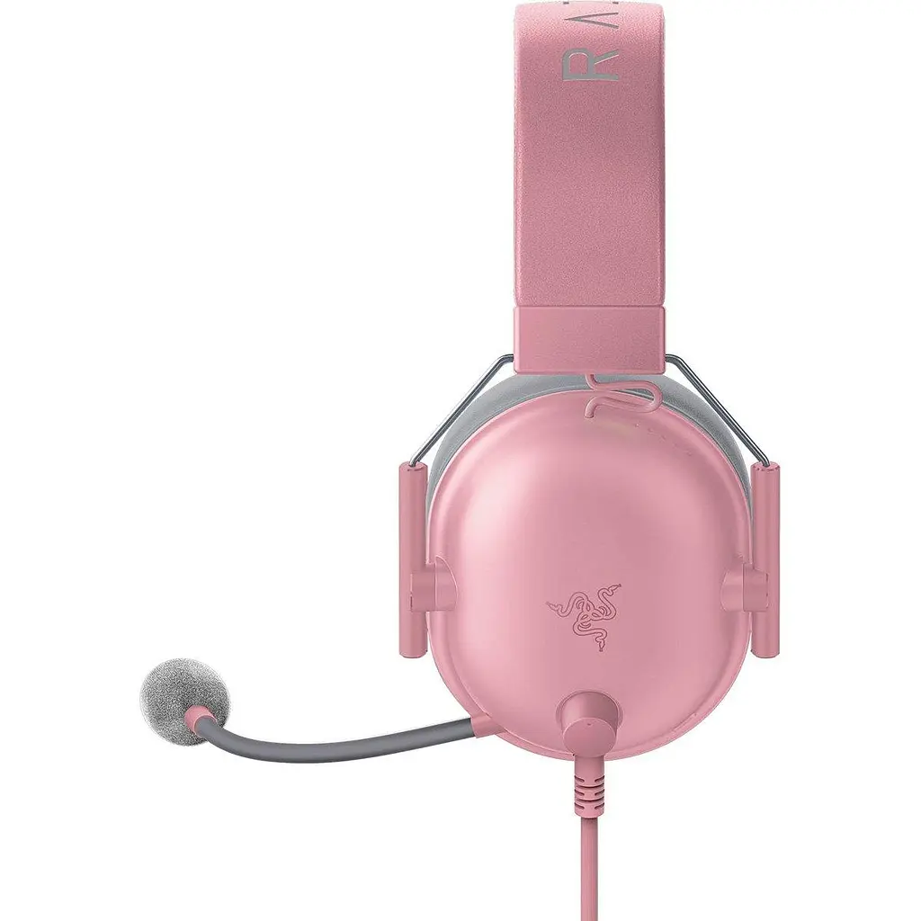 Наушники Razer игровые геймерская гарнитура Blackshark V2 X (RZ04-03240800-R3M1) Quartz розовая - фото 4