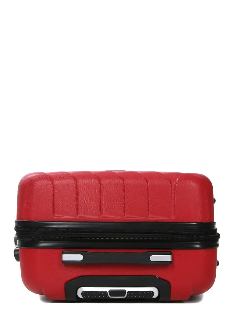 Валіза середня M ABS-пластик Madisson Snowball 03403 68х44х27см 68+13л Червоний - фото 9