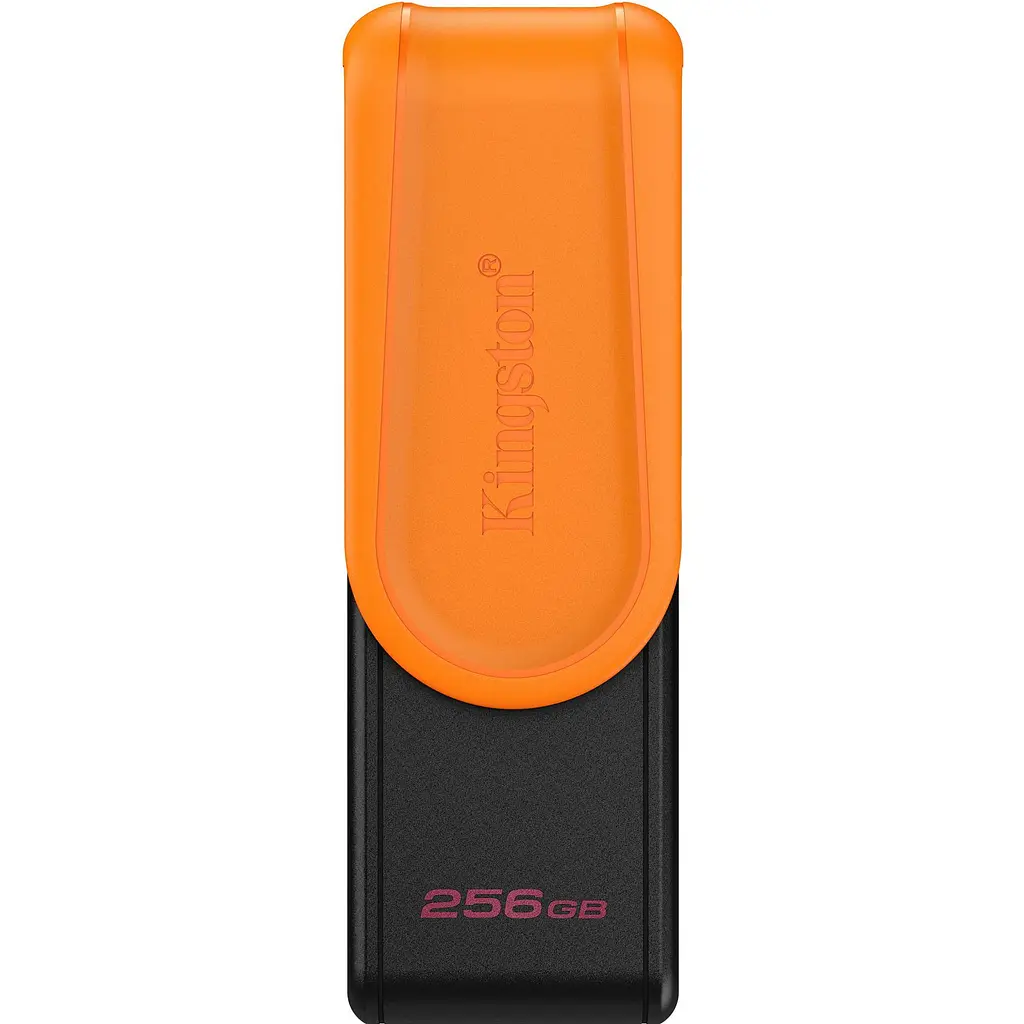 USB флеш-накопичувач Kingston DataTraveler Exodia S 256GB USB-A 3.2 Black/Orange (DTXS/256GB) [139609] - фото 2