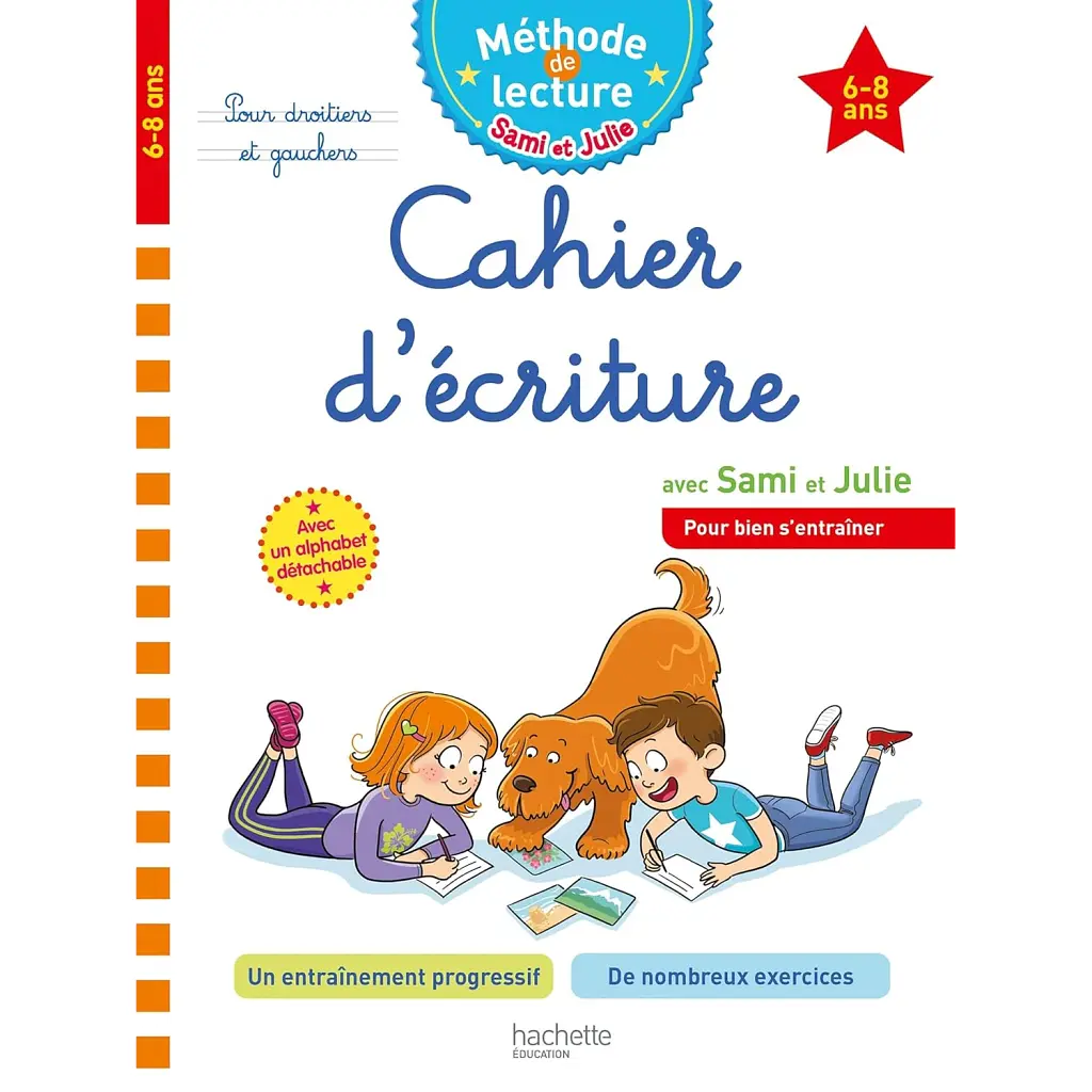 Sami et Julie Cahier d'écriture 6-8 ans - Аделайн Чекконелло
