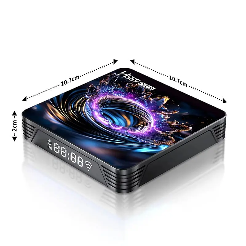 Смарт ТВ приставка Hugsun HS89 PRO15 4/32 Гб Smart TV Box Android TV 14 - фото 6